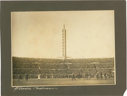 Original Photograph of the 1930 World Cup Final 23.6x16.4 cm